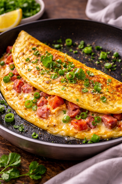 Omelette rapide du soir (10 min)
