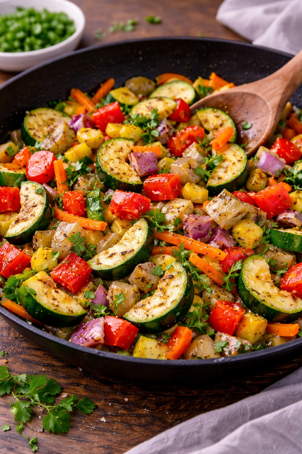 Poêlée de légumes express (prête en 15 minutes)